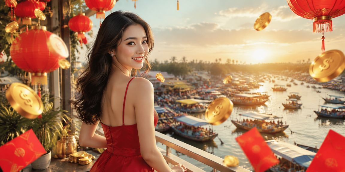 Người chơi cá cược thể thao bên bờ sông Mekong tại Việt Nam
